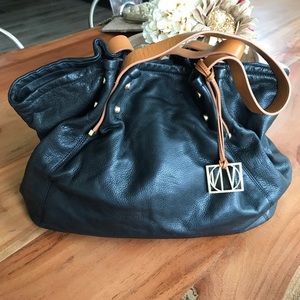 VN leather handbag